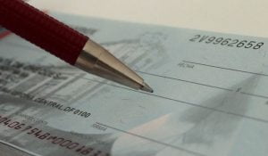 cheque