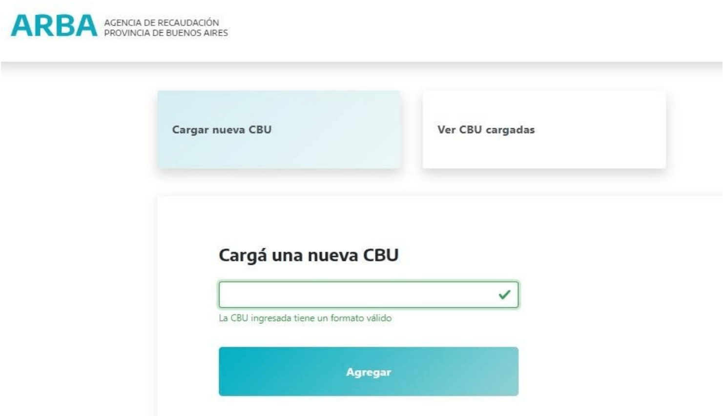 ARBA: Cómo registrar la CBU del contribuyente - MyContador Blog