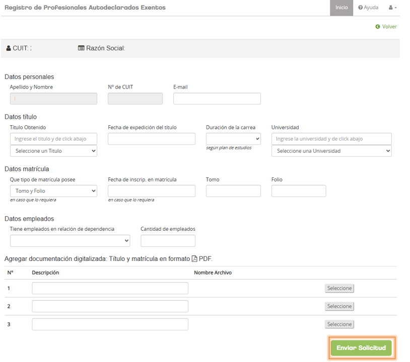 AGIP, Ingresos Brutos: Registro de Profesionales Autodeclarados Exentos image