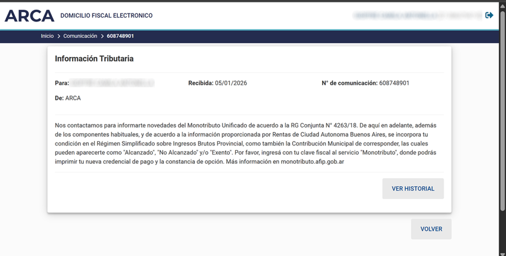 monotributo unificado 01