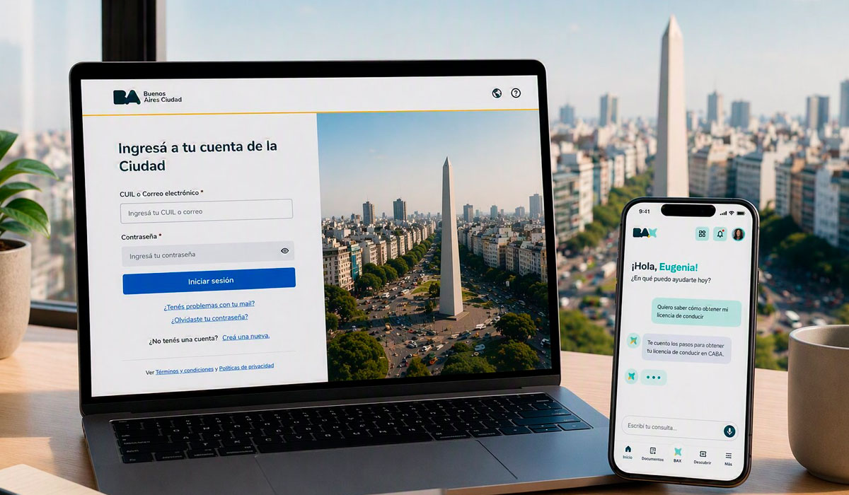 El GCBA presentó BAX, una aplicación con inteligencia artificial para realizar trámites, reclamos y consultas